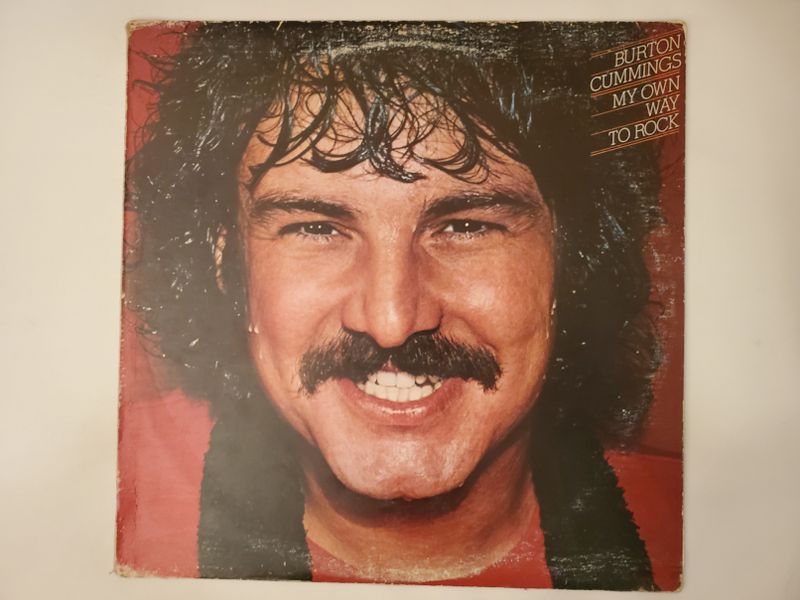 Burton Cummings My Own Way to Rock vinyl record